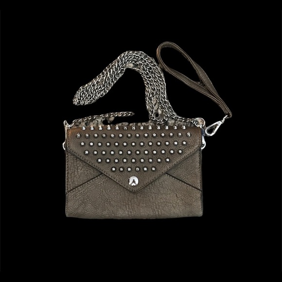 Charming Charlie Studded crossbody or wristlet bag - Picture 1 of 7